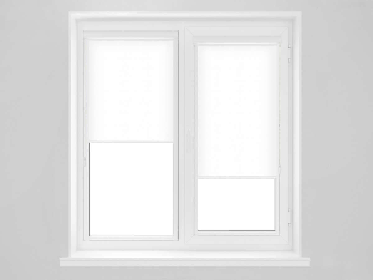 Рулонная штора 7074 на створку окна в коробе с направляющими - изображение 1 - заказать онлайн в салоне штор Benone в Озерах
